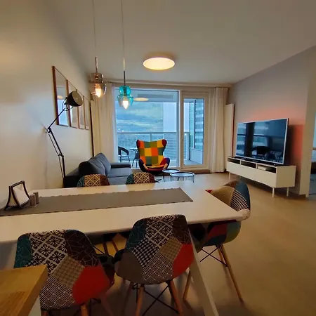 Apartment Sag 19th Floor Panorama 2 Free Parking Free Wifi *